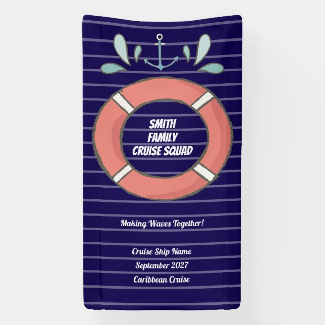 Cruise Squad Family Banner (Vertikal)
