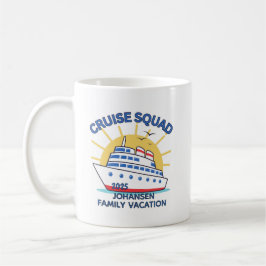 Cruise Squad Matching Family Cruise Kaffeetasse