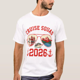 Cruise Squad Switzerland Vacation Trip 2026 T-Shirt