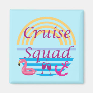 Cruise Squad Tür Magnet