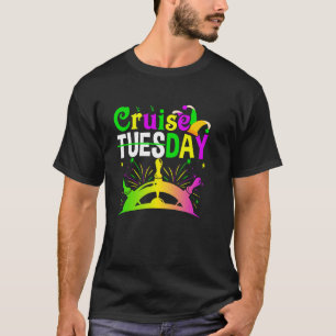 Cruiseday Mardi Gras Celebrations Parade Boot Fat T-Shirt