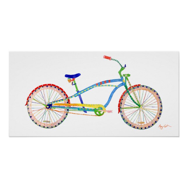 Cruiser Bike Poster (Vorderseite)