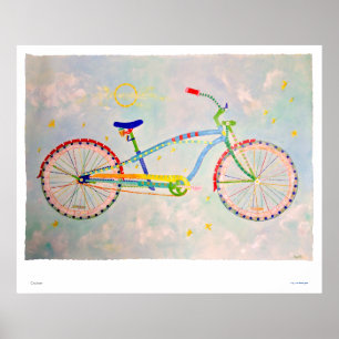 Cruiser Bike Print Poster