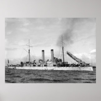 Cruiser USA Atlanta, 1903 Poster