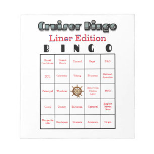 Cruiser's Bingo Liner Edition Notizblock