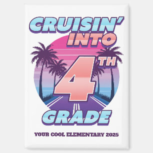 Cruisin 'Back to School 4. Klasse Magnet