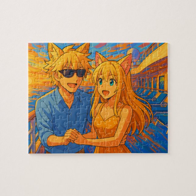 Cruisin Couple Puzzle (Horizontal)