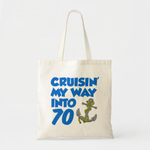 Cruisin' Mein Weg in 70 Tote Bag Tragetasche