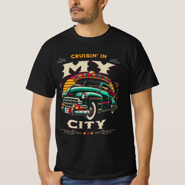 Cruisin' Mex Mens T - Shirt (Vorderseite)