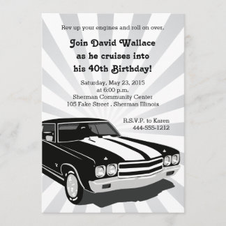 Cruisin Party Einladung
