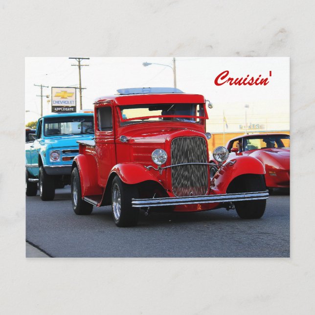 Cruisin Postkarte (Vorderseite)