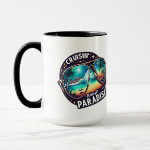 Cruisin' Through Paradise: Tropical Escape Vibes 1 Tasse