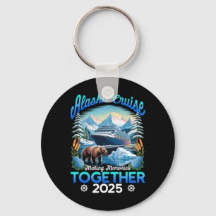 Cruisin Together Alaska 2025 Alaskakreuzfahrt Fami Schlüsselanhänger