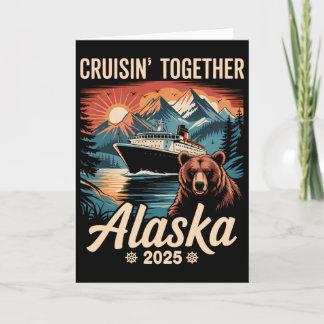 Cruisin Together Alaska 2025 Familie Freund Alaska Karte