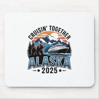 Cruisin Together Alaska 2025 Familie Freund Alaska Mousepad