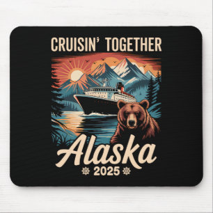 Cruisin Together Alaska 2025 Familie Freund Alaska Mousepad
