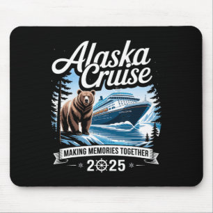 Cruisin Together Alaska 2025 Familie Freund Alaska Mousepad