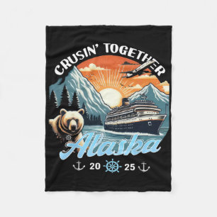 Cruisin Together Alaska 2025 Freund Familie Alaska Fleecedecke
