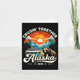 Cruisin Together Alaska 2025 Kreuzfahrt Familie Karte