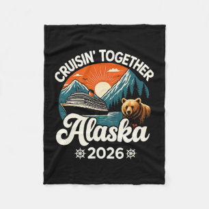 Cruisin Together Alaska 2026 Familie Freund Alaska Fleecedecke