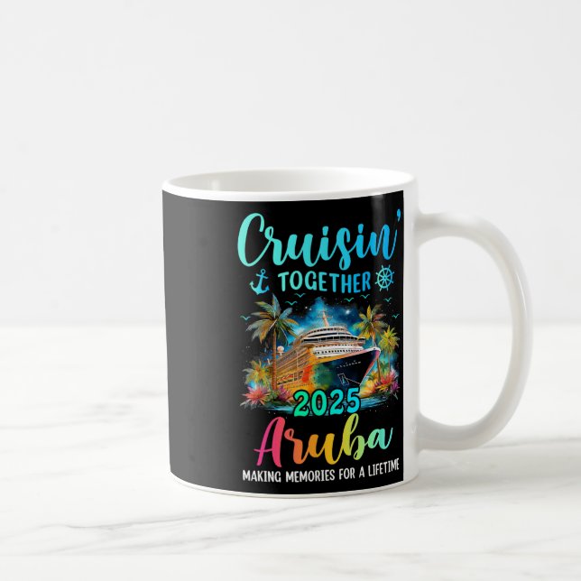 Cruisin' Together Aru 2025 Family Cruise Vacation  Kaffeetasse (Rechts)