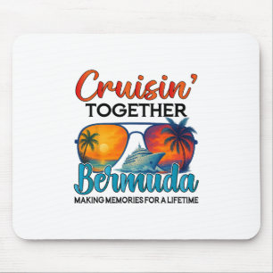 Cruisin Together Bermuda 2025 Freunde Bermuda Kreu Mousepad