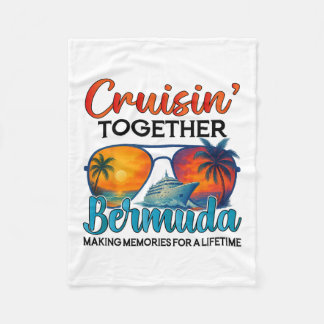 Cruisin Together Bermuda 2025 Friends Bermuda Crui Fleecedecke
