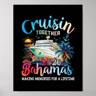 Cruisin Together Hamas Vacation Family Hamas Cruis Poster