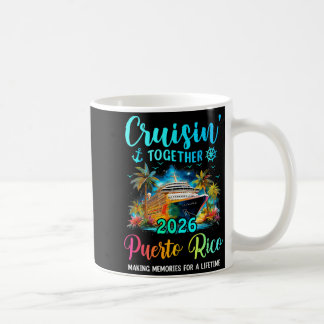 Cruisin' Together Puerto Rico Familien-Design Kaffeetasse