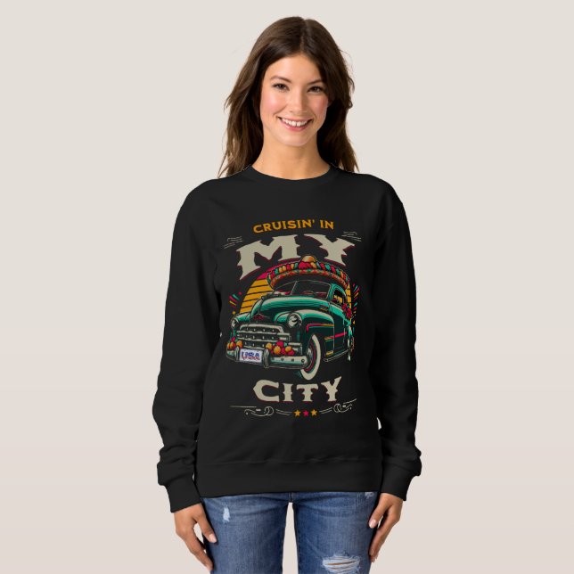 Cruisin' USA Women's Sweatshirt (Vorne ganz)
