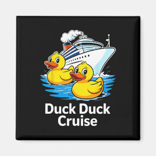 Cruising Enten Ente Ente Kreuzfahrt Familienurlaub Magnet