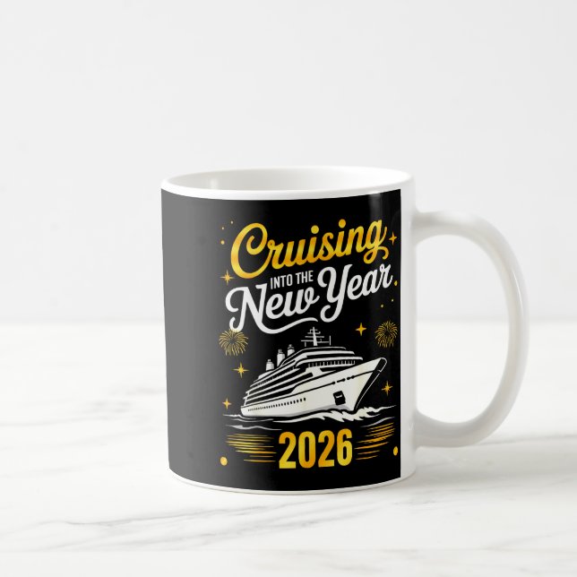 Cruising Into 2026 New Years Eve Matching Family C Kaffeetasse (Rechts)