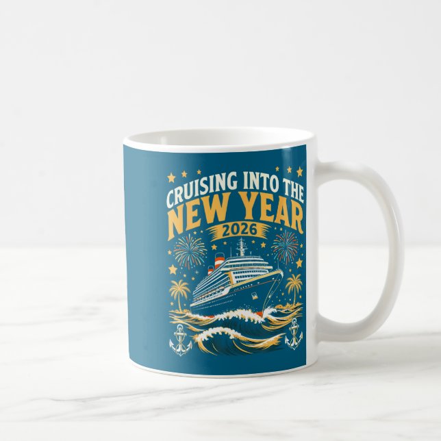 Cruising Into 2026 New Years Eve Party Favors Fami Kaffeetasse (Rechts)
