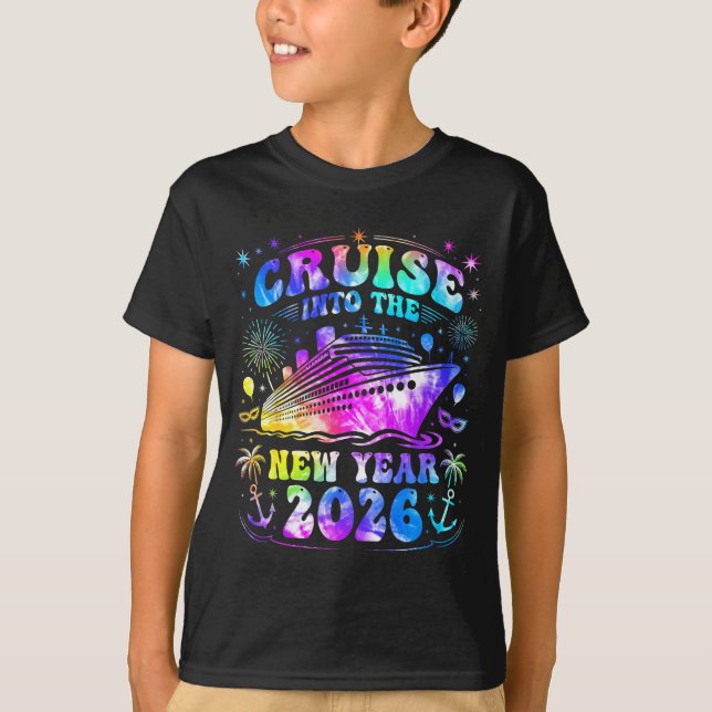 Cruising Into 2026 New Years Eve Party Favors Fami T-Shirt (Vorderseite)