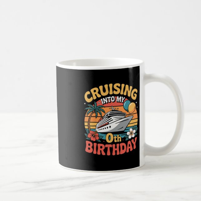 Cruising Into My 0th Birthday  Kaffeetasse (Rechts)