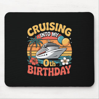 Cruising Into My 0th Birthday  Mousepad