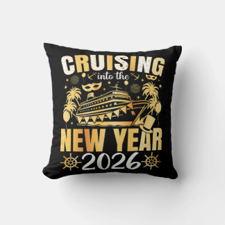 Cruising into the New Year 2026 Kissen