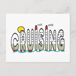 Cruising Postkarte