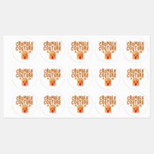 Crumble Couture Gingerbread Holiday Stickers