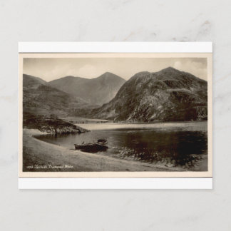 Crummock Water Einsamkeit Vintage-See Blick Postkarte