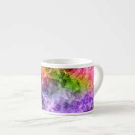 Crumpled Exotic Textur Espressotasse