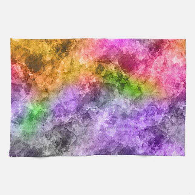 Crumpled Exotic Textur Handtuch (Horizontal)