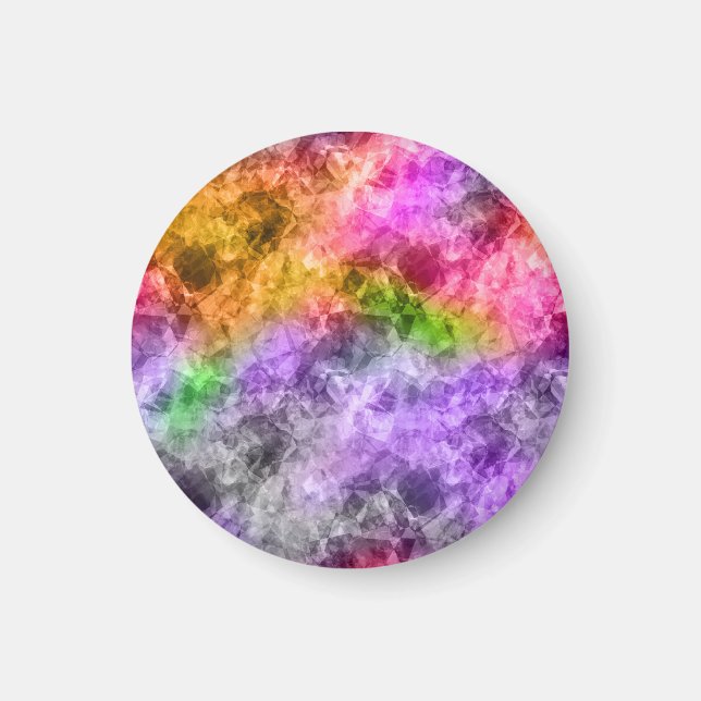 Crumpled Exotic Textur Magnet (Vorne)