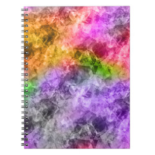 Crumpled Exotic Textur Notizblock