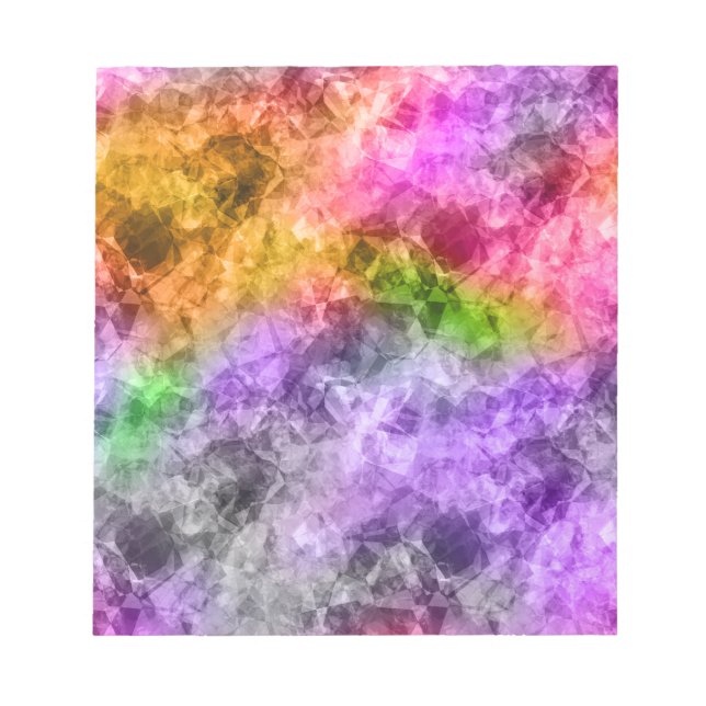 Crumpled Exotic Textur Notizblock (Vorderseite)