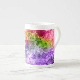 Crumpled Exotic Textur Prozellantasse