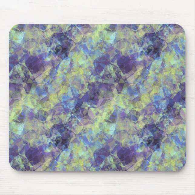 Crumpled Lavendel Textur Mousepad (Vorne)
