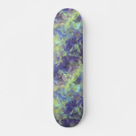 Crumpled Lavendel Textur Skateboard