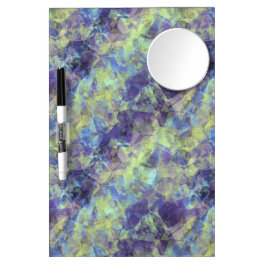 Crumpled Lavendel Textur Trockenlöschtafel Mit Spiegel