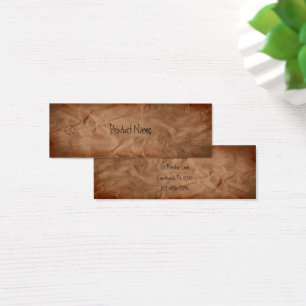 Crumpled Paper Hang Tag